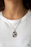 Sparkle All The Way - Blue Necklace - Paparazzi Accessories Necklace Bedazzle Me Pretty Mobile Fashion Boutique
