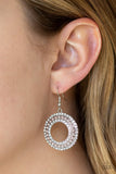 Sparkle Splurge - Pink Earrings - Paparazzi Accessories Earrings Bedazzle Me Pretty Mobile Fashion Boutique