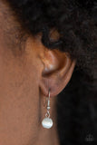 Sparkling Spectacle - White Necklace - Paparazzi Accessories Necklace Bedazzle Me Pretty Mobile Fashion Boutique