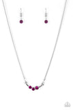 Sparkling Stargazer - Pink Necklace - Paparazzi Accessories Necklace Bedazzle Me Pretty Mobile Fashion Boutique