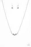 Sparkling Stargazer - Silver Necklace - Paparazzi Accessories Necklace Bedazzle Me Pretty Mobile Fashion Boutique