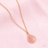 Sparkling Stones - Pink Necklace - Paparazzi Accessories Necklace Bedazzle Me Pretty Mobile Fashion Boutique