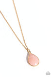 Sparkling Stones - Pink Necklace - Paparazzi Accessories Necklace Bedazzle Me Pretty Mobile Fashion Boutique