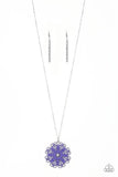Spin Your PINWHEELS - Purple Necklace - Paparazzi Accessories Necklace Bedazzle Me Pretty Mobile Fashion Boutique