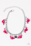 Spoken For - Pink Bracelet - Paparazzi Accessories Bracelet Bedazzle Me Pretty Mobile Fashion Boutique