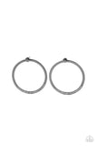 Spot On Opulence - Black Post Earrings - Paparazzi Accessories Post Earrings Bedazzle Me Pretty Mobile Fashion Boutique