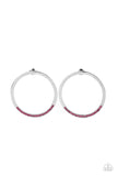 Spot On Opulence - Pink Post Earrings - Paparazzi Accessories Post Earrings Bedazzle Me Pretty Mobile Fashion Boutique