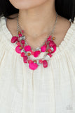 Spring Goddess - Pink Necklace - Paparazzi Accessories Necklace Bedazzle Me Pretty Mobile Fashion Boutique