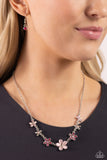 Spring Showcase - Pink Necklace - Paparazzi Accessories Necklace Bedazzle Me Pretty Mobile Fashion Boutique