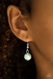 Spring Social - Green Necklace - Paparazzi Accessories Necklace Bedazzle Me Pretty Mobile Fashion Boutique