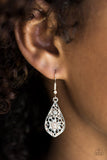 Spring Sparkle - Rose Gold Earrings - Paparazzi Accessories Earrings Bedazzle Me Pretty Mobile Fashion Boutique