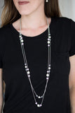 Spring Splash - Pink Necklace - Paparazzi Accessories Necklace Bedazzle Me Pretty Mobile Fashion Boutique