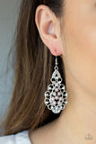 Sprinkle On The Sparkle - Pink Earrings - Paparazzi Accessories Earrings Bedazzle Me Pretty Mobile Fashion Boutique