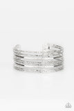 Stack Shack - Silver Bracelet - Paparazzi Accessories Bracelet Bedazzle Me Pretty Mobile Fashion Boutique