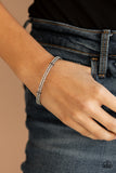 Standout Opulence - Black Bracelet - Paparazzi Accessories Bracelet Bedazzle Me Pretty Mobile Fashion Boutique
