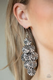 Star Spangled Shine - Silver Earrings - Paparazzi Accessories Earrings Bedazzle Me Pretty Mobile Fashion Boutique