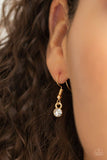 Stardust - Gold Necklace - Paparazzi Accessories Necklace Bedazzle Me Pretty Mobile Fashion Boutique