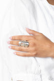 STARFISH Power - Orange Ring - Paparazzi Accessories Ring Bedazzle Me Pretty Mobile Fashion Boutique