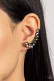 Stargazer Glamour - Multi Post Earrings - Paparazzi Accessories Post Earrings FS-Bedazzle Me Pretty Mobile Fashion Boutique