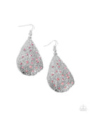 Stargazing Glamour - Pink Earrings - Paparazzi Accessories Earrings Bedazzle Me Pretty Mobile Fashion Boutique