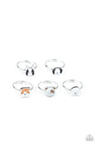 Starlet Shimmer - Kids Rings - P4SS-MTXX-238XX - Paparazzi Accessories Bedazzle Me Pretty Mobile Fashion Boutique