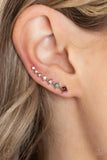 STARLIGHT Show - Brown Post Earrings - Paparazzi Accessories Post Earrings Bedazzle Me Pretty Mobile Fashion Boutique