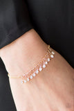 Starlight Sonata - Gold Bracelet - Paparazzi Accessories Bracelet Bedazzle Me Pretty Mobile Fashion Boutique