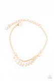 Starlight Sonata - Gold Bracelet - Paparazzi Accessories Bracelet Bedazzle Me Pretty Mobile Fashion Boutique