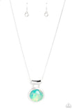 Starlight Starbright - Blue Necklace - Paparazzi Accessories Necklace Bedazzle Me Pretty Mobile Fashion Boutique