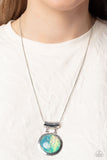 Starlight Starbright - Blue Necklace - Paparazzi Accessories Necklace Bedazzle Me Pretty Mobile Fashion Boutique