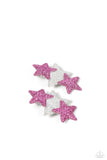 Starry Seamstress - Purple Hair Clip - Paparazzi Accessories Hair Clip Bedazzle Me Pretty Mobile Fashion Boutique