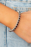 Starry Social - Purple Bracelet - Paparazzi Accessories Bracelet Bedazzle Me Pretty Mobile Fashion Boutique