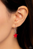 Starstruck Season - Red Necklace - Paparazzi Accessories Necklace Bedazzle Me Pretty Mobile Fashion Boutique