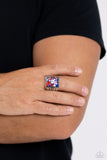 Startling Stones - Red Ring - Paparazzi Accessories Ring Bedazzle Me Pretty Mobile Fashion Boutique