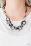 Statement Made - Black Necklace - Paparazzi Accessories Necklace Bedazzle Me Pretty Mobile Fashion Boutique