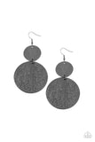 Status CYMBAL - Black Earrings - Paparazzi Accessories Earrings Bedazzle Me Pretty Mobile Fashion Boutique