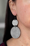 Status CYMBAL - Black Earrings - Paparazzi Accessories Earrings Bedazzle Me Pretty Mobile Fashion Boutique