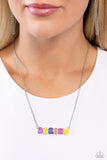 Stay Kind - Multi Necklace - Paparazzi Accessories Necklace Bedazzle Me Pretty Mobile Fashion Boutique