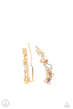 Stay Magical - Gold Post Earrings - Paparazzi Accessories Post Earrings Bedazzle Me Pretty Mobile Fashion Boutique