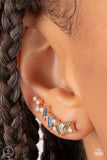 Stay Magical - Gold Post Earrings - Paparazzi Accessories Post Earrings Bedazzle Me Pretty Mobile Fashion Boutique