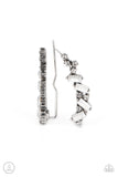 Stay Magical - White Post Earrings - Paparazzi Accessories Post Earrings Bedazzle Me Pretty Mobile Fashion Boutique