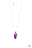 Stellar Sophistication - Pink Necklace - Paparazzi Accessories Necklace Bedazzle Me Pretty Mobile Fashion Boutique