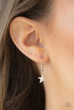Stellar Stardom - Silver Necklace - Paparazzi Accessories Necklace FS-Bedazzle Me Pretty Mobile Fashion Boutique
