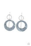 Stellar Stylist - Silver Post Earrings - Paparazzi Accessories Earrings Bedazzle Me Pretty Mobile Fashion Boutique
