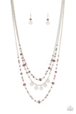 Step Out of My Aura - Purple Necklace - Paparazzi Accessories Necklace Bedazzle Me Pretty Mobile Fashion Boutique