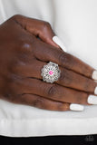 Stone Sensei - Pink Ring - Paparazzi Accessories Ring Bedazzle Me Pretty Mobile Fashion Boutique