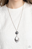 Stone TOLL - Black Necklace - Paparazzi Accessories Necklace Bedazzle Me Pretty Mobile Fashion Boutique