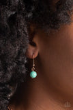 Stone TOLL - Copper Necklace - Paparazzi Accessories Necklace Bedazzle Me Pretty Mobile Fashion Boutique