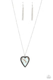 Stony Summer - Blue Necklace - Paparazzi Accessories Necklace Bedazzle Me Pretty Mobile Fashion Boutique
