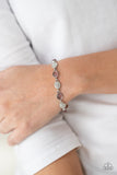 Stop and GLOW - Purple Bracelet - Paparazzi Accessories Bracelet Bedazzle Me Pretty Mobile Fashion Boutique